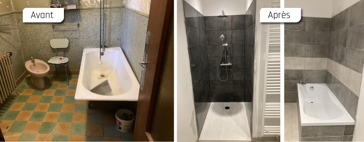 Rénovation de salle de bains à Carpentras et dans le Vaucluse